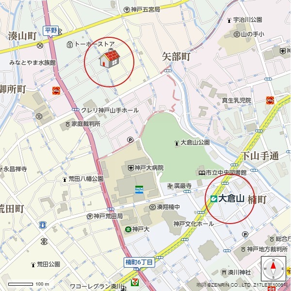 神戸市兵庫区神田町 最寄駅まで徒歩10分♪生活施設が揃う利便性の高い立地です♪♪