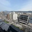 ザ・パークハウス京都河原町 バルコニーからの眺望