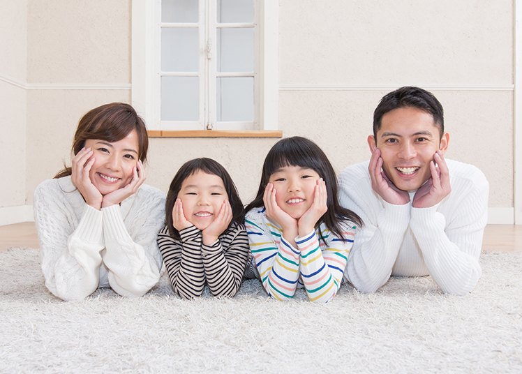 “4人家族が幸せに暮らすために 必要な住まいの条件”調査