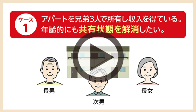 不動産の共有状態を解消したい＆事業の後継者が居ない！