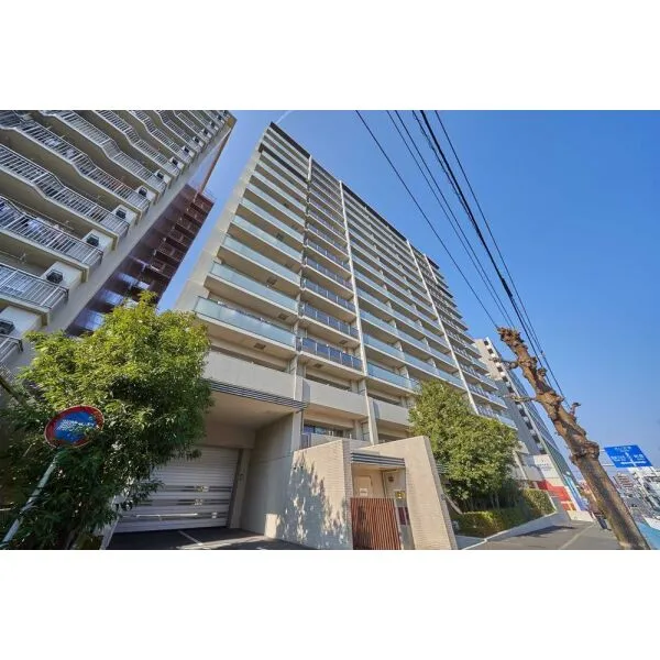 プラウドシティ志木本町グリーンコート 外観：慶応志木側からの外観(グリーンコートのみ)