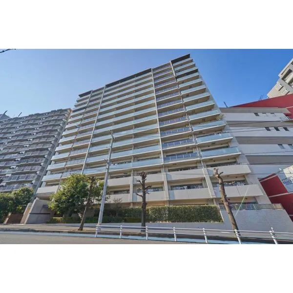 プラウドシティ志木本町グリーンコート 外観：慶応志木側からの外観(グリーンコートのみ)