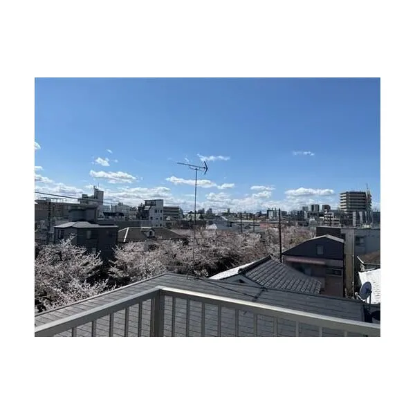 板橋区双葉町 屋上からの眺望(2025年4月撮影)