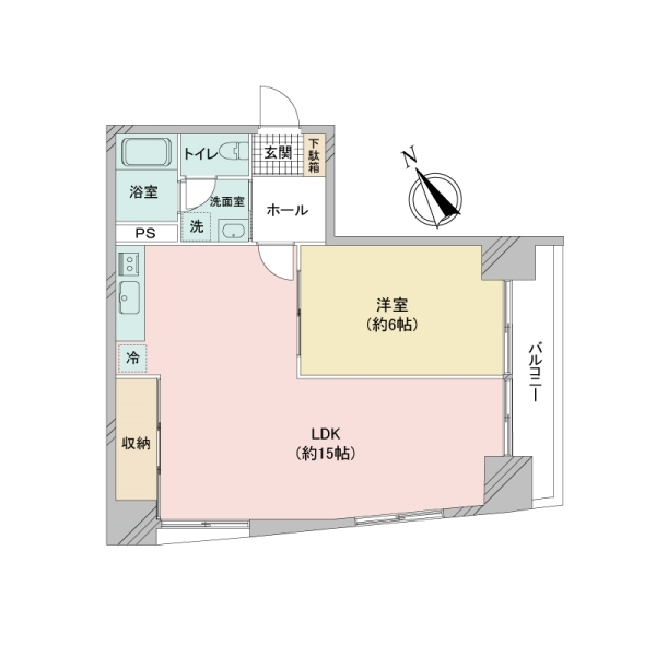 サンパレス立川 間取図