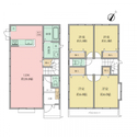 藤沢市高倉 間取図