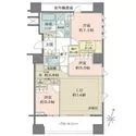 ザ・パークハウス三番町テラス 間取図