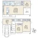 杉並区宮前５丁目 間取図