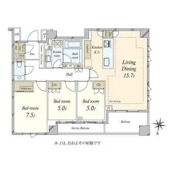 間取図