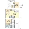 足立区青井６丁目 間取図(平面図)