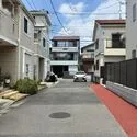 足立区青井６丁目 前面道路含む外観