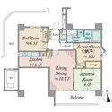 バームステージ葛西 間取図