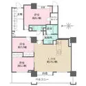カデンツァ・ザ・タワー 間取図