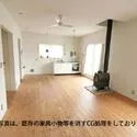 江東区塩浜２丁目 約20.8帖の広々LDK。2階リビングならではの開放感と採光性に優れております。※家具消加工済み