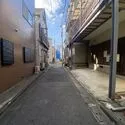 江東区石島 前面道路含む外観