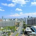 ファミール浜園 最上階１４階から開放的な眺望が望めます