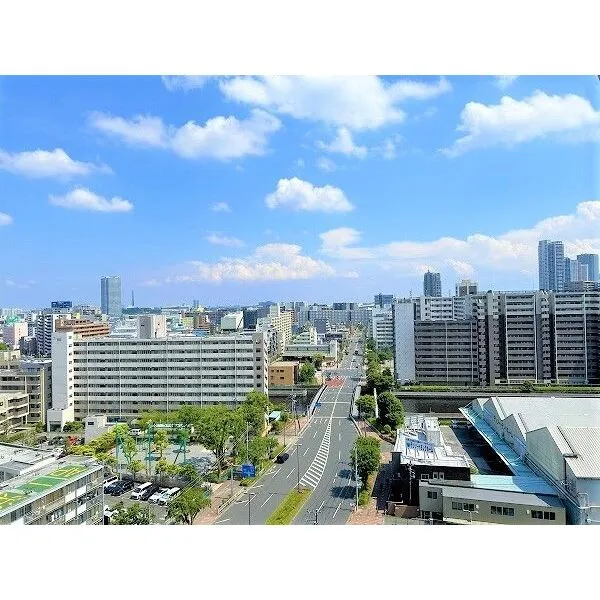 ファミール浜園 最上階１４階から開放的な眺望が望めます