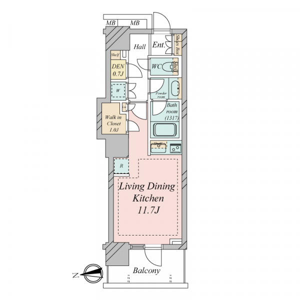 浅草タワー 間取図