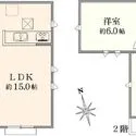 松戸市紙敷 間取図