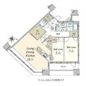 ブリリアタワーズ目黒ノースレジデンス 間取図