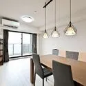 ザ・パークハウス十条 約11帖のリビングダイニング※家具・調度品は販売対象に含みません。