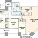芝浦アイランドケープタワー 間取図