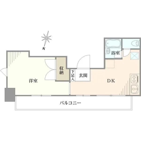 カーネ小日向 間取図