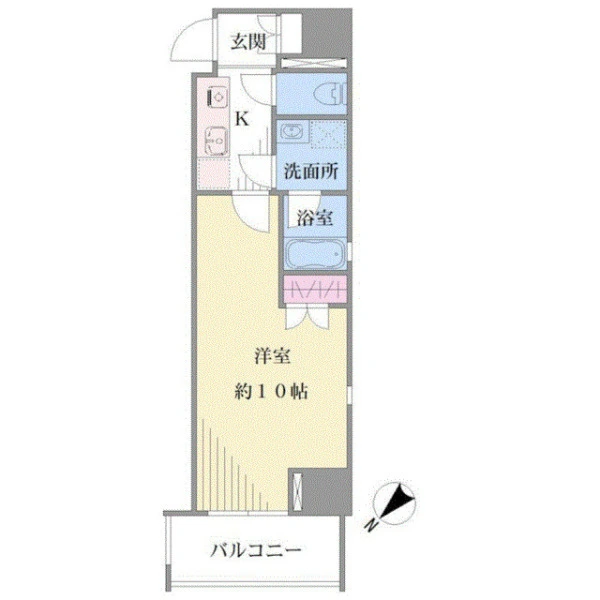 スパシエ・エル新横浜 間取図
