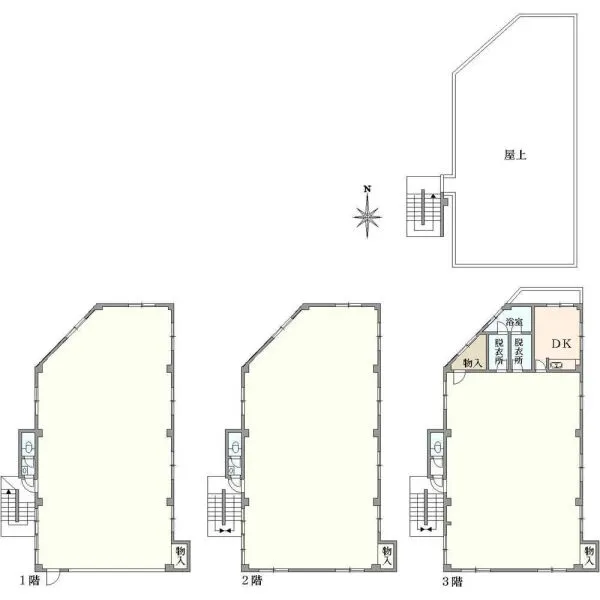 足立区関原三丁目 土地建物 外観