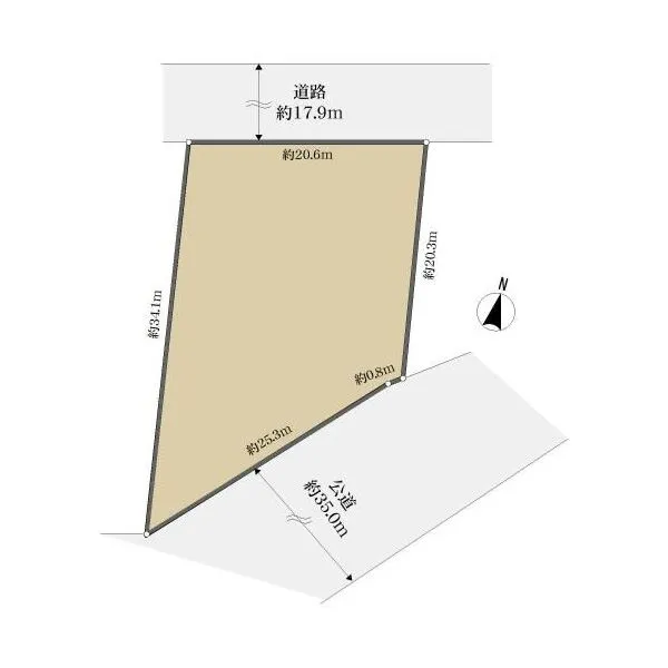 さいたま市北区日進町３丁目 地形図