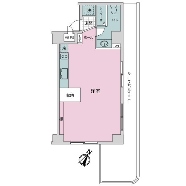 グローリア初穂石神井公園 間取図