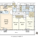 ザ・タワー十条 間取図