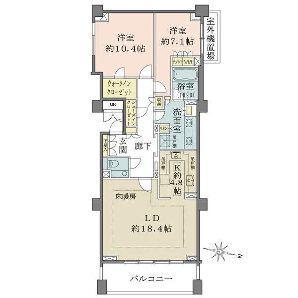 パークハウス赤坂新坂 間取図