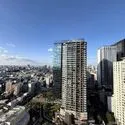 ザ・パークハウス西新宿タワー60 北側バルコニーからの眺望。