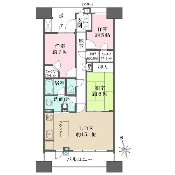グランエスタ 間取図