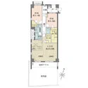 ハイネスピア六甲薬師通 間取図