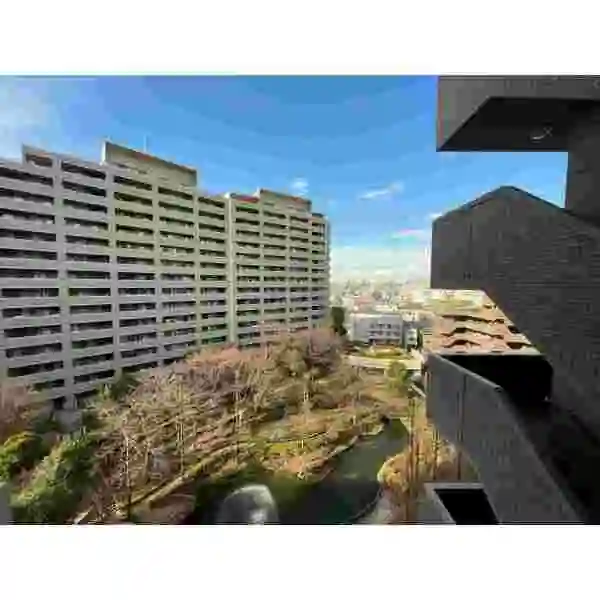 ヒルズ久が原１番館 バルコニー（北側）からの眺望.