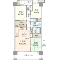 エフユニバース 間取図