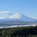 ライオンズ湘南江ノ島シーサイド バルコニーからの眺望(富士山は気象条件による）