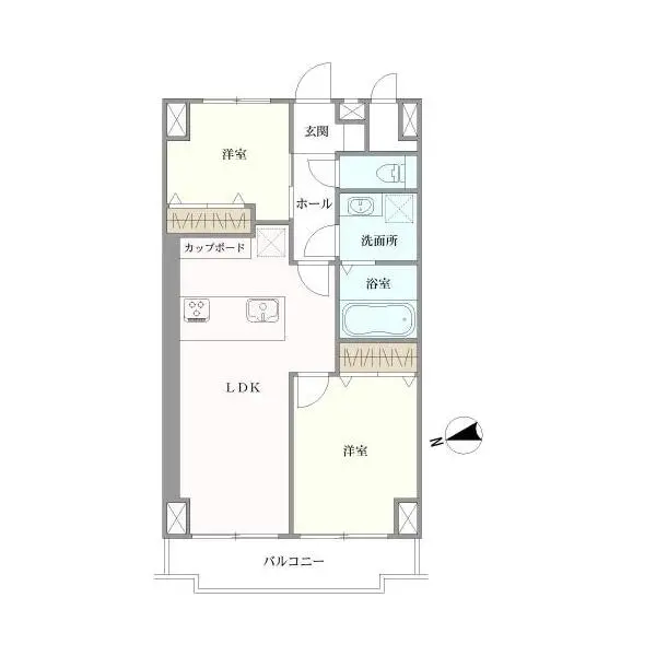 飯田橋第一パーク・ファミリア 間取図