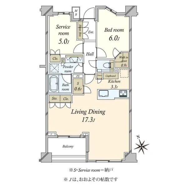 ザ・ヒルズ市谷薬王寺 間取図