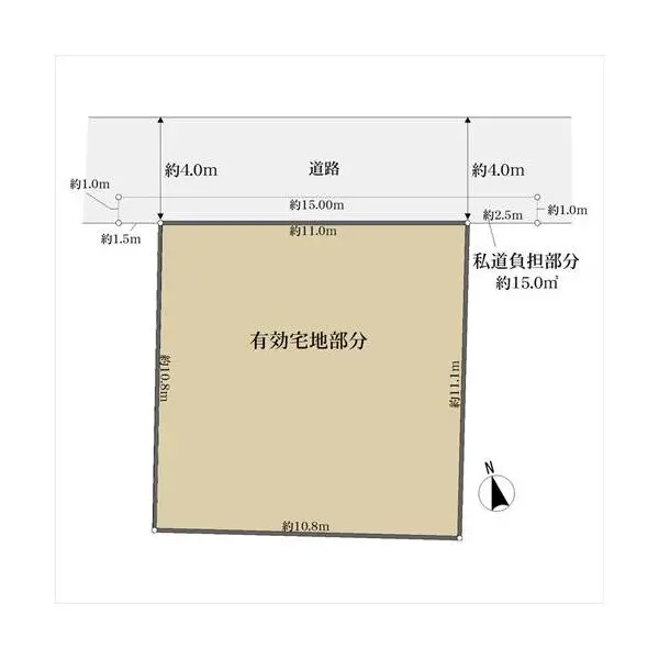 練馬区関町東1丁目 間取図