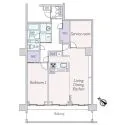 ライオンズマンション弦巻グランフォート 間取図