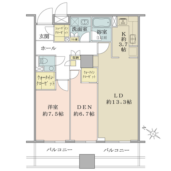 ガレリアグランデ 間取図
