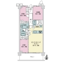 パークシティ高田馬場 間取図