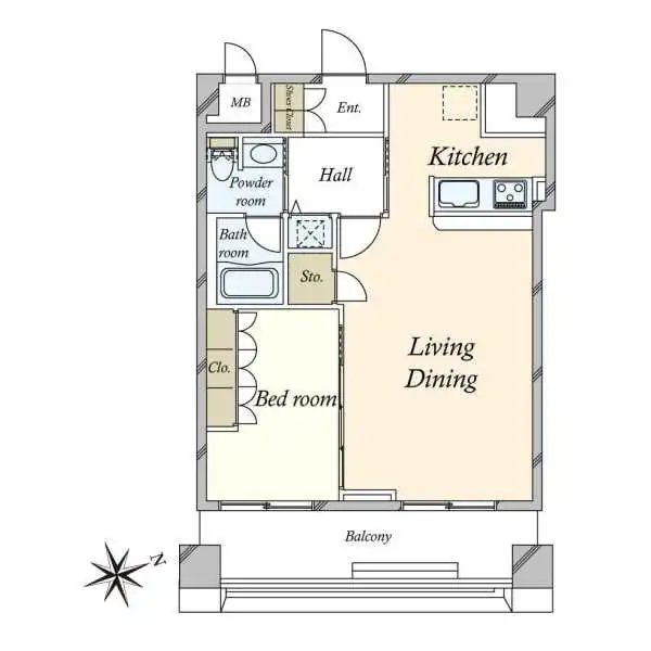 虎ノ門法曹ビル 間取図