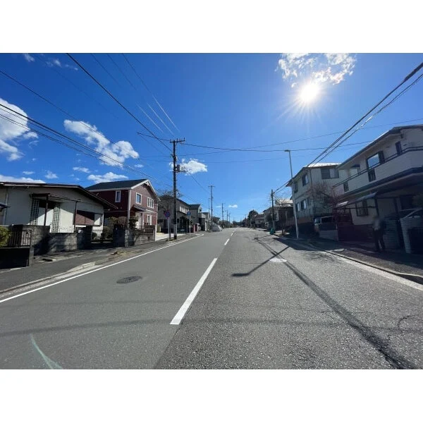横浜市栄区野七里１丁目 前面道路