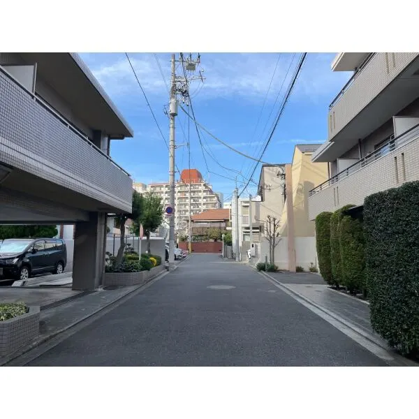 東急ドエルアルス中野 前面道路