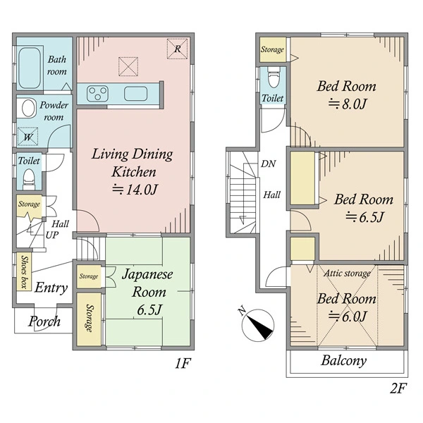 横浜市鶴見区馬場７丁目 間取図