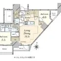 プラウド文京千駄木 間取図