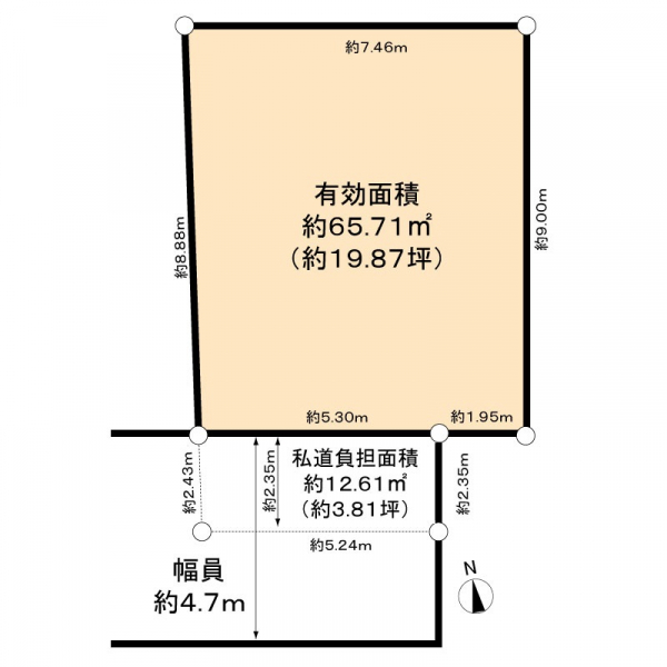 吹田市垂水町１丁目 間取図